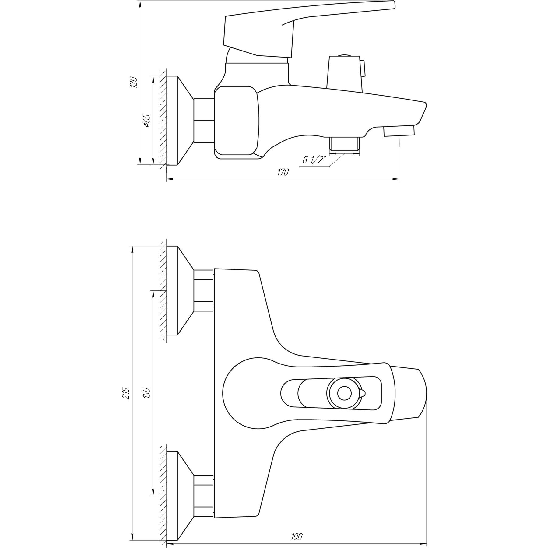 Змішувач для ванни DOMINO SIRIUS DSV-102NE - Image 5