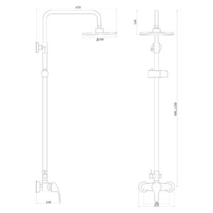Душова система Globus Lux Solly GLSO-0044 - Image 5