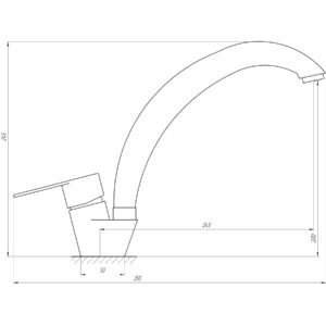 Змішувач для кухні Globus Lux MAIN SM-203S - Image 5