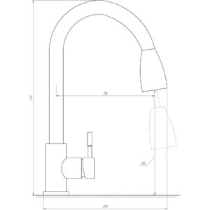 Змішувач для кухні Globus Lux ALPEN SBT1-2031 - Image 5
