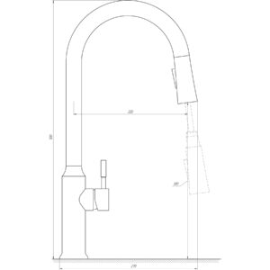 Змішувач для кухні Globus Lux ALPEN SBT1-2033 - Image 5