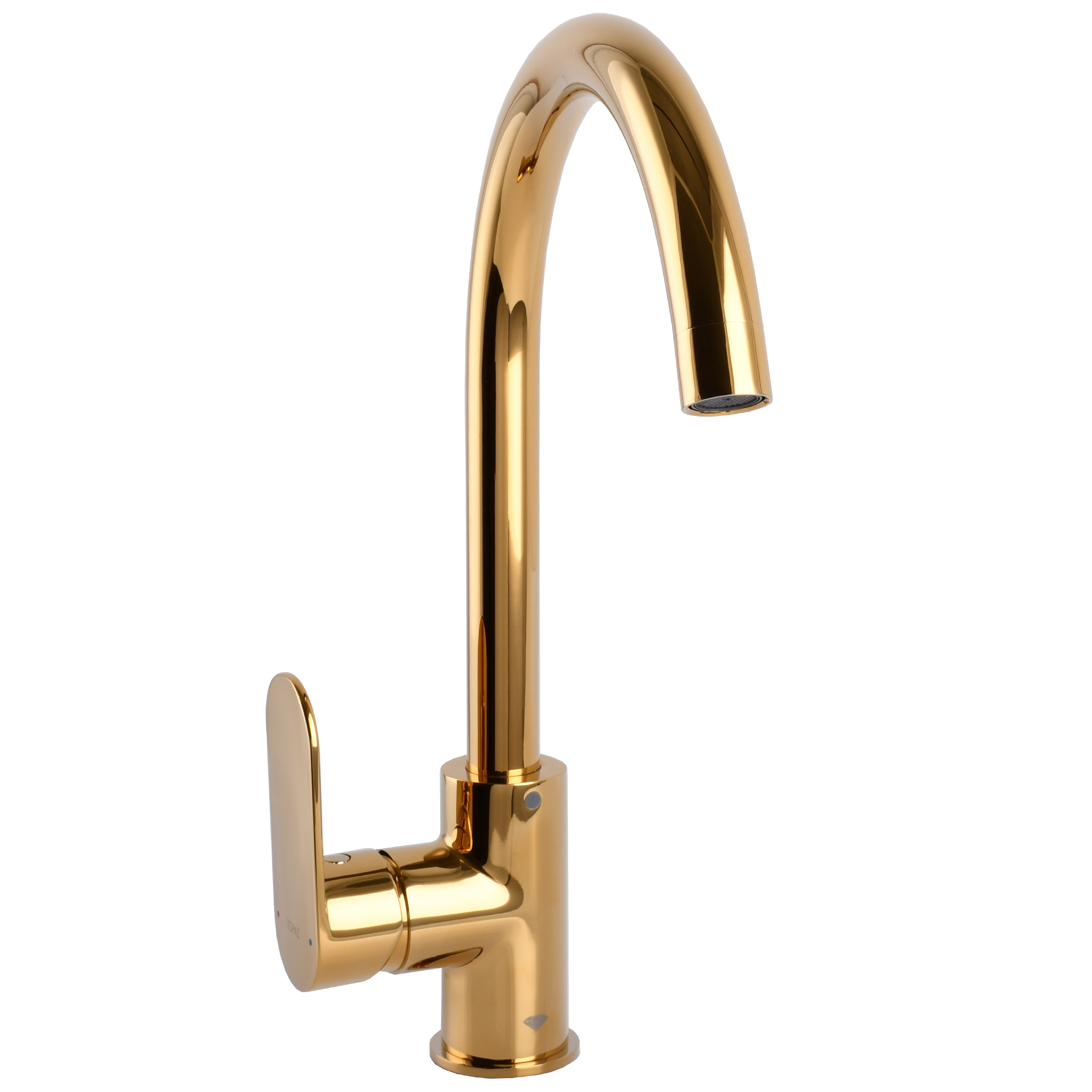 Змішувач для кухні TOPAZ BARTS TB 07403-H36-AU боковий S- D35 шланги 45см золото PVD - Image 5