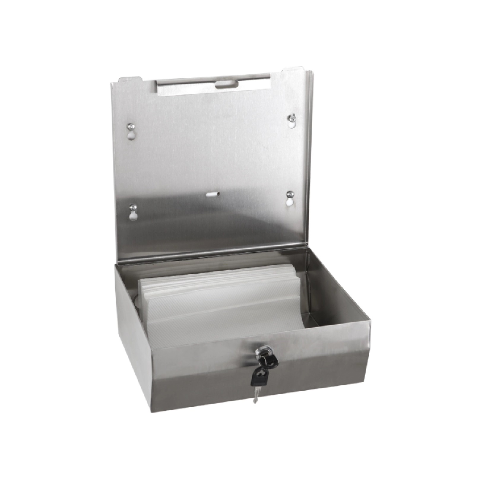 Диспенсер паперових рушників HOTEC 14.102 Stainless Steel - Image 5