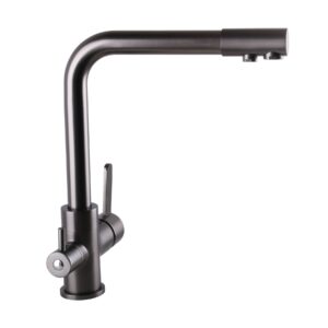 Змішувач для кухні під осмос Globus Lux LAZER GLLR-0444-11-GRAPHITE - Image 5