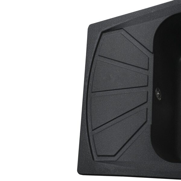 Гранітна мийка Globus Lux TANA графіт 610 х 500 мм-А0001