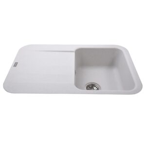Гранітна мийка Globus Lux OBER перлина 780х500мм - Image 5