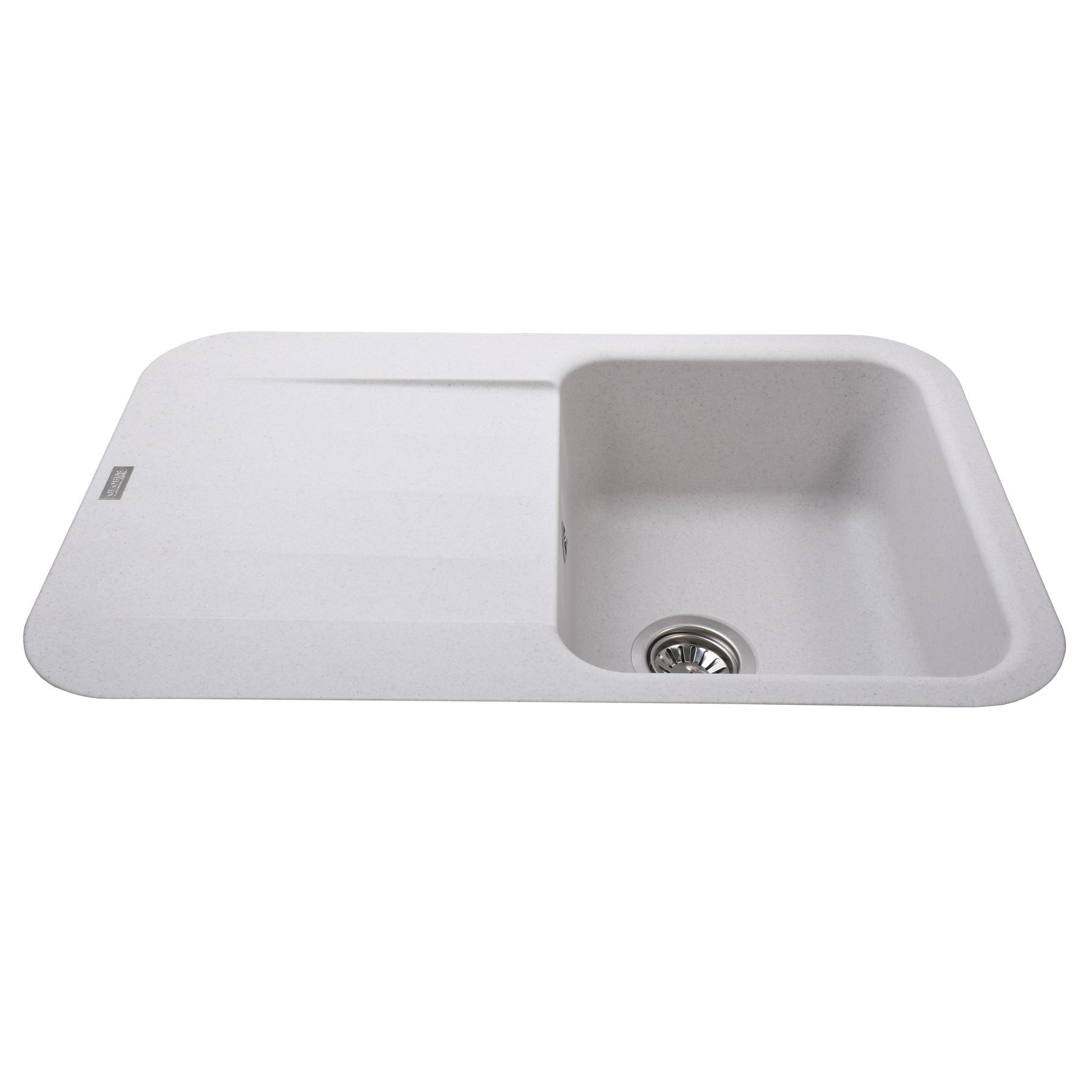 Гранітна мийка Globus Lux OBER перлина 780х500мм - Image 5
