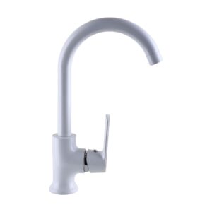 Змішувач для кухні Globus Lux Laguna GLA-0203SL-7-WHITE - Image 5