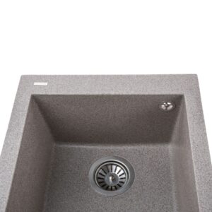 Гранітна мийка Globus Lux LAMA мокко 410х500мм - Image 5
