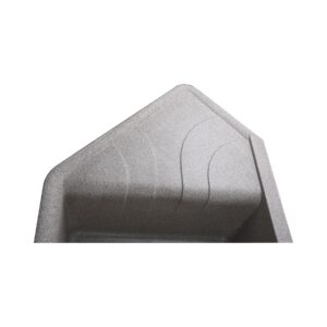 Гранітна мийка Globus Lux GARDA мокко 1000х500мм - Image 5