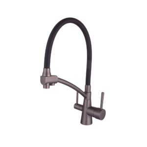 Змішувач для кухні під осмос Globus Lux LAZER GLLR-0700-11-GRAPHITE - Image 5