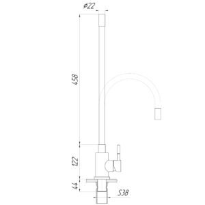Змішувач для кухні Globus Lux ALPEN SBT1-203SB - Image 5