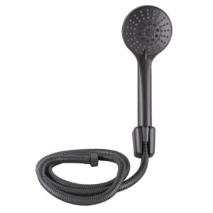 Змішувач для ванної Globus Lux Milano GLM-0208N-11-Graphite- EURO латунь L350мм.Графіт Блиск. - Image 5