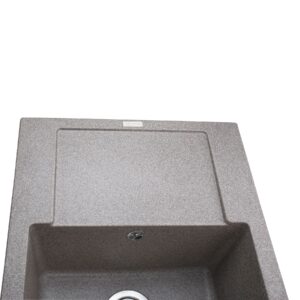 Гранітна мийка Globus Lux MALABI мокко 780x500мм - Image 5