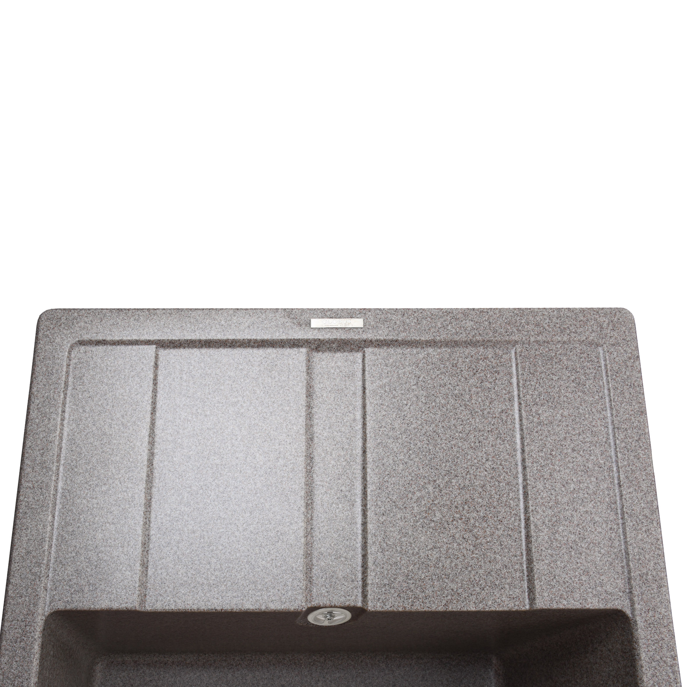 Гранітна мийка Globus Lux ONE мокко 650х500мм - Image 5