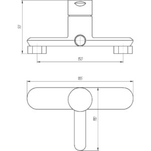 Змішувач для душа TOPAZ CORSICA TC 16701-H48 - Image 6