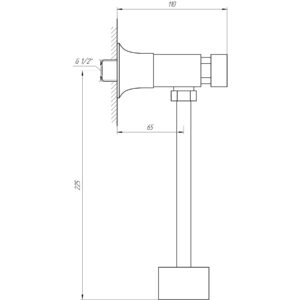 Кран-дозатор для пісуара TREMOLADA ТREMO 316 - Image 6