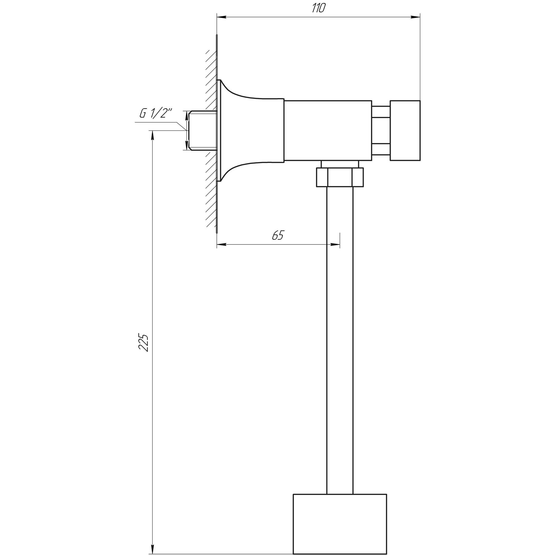 Кран-дозатор для пісуара TREMOLADA ТREMO 316 - Image 6
