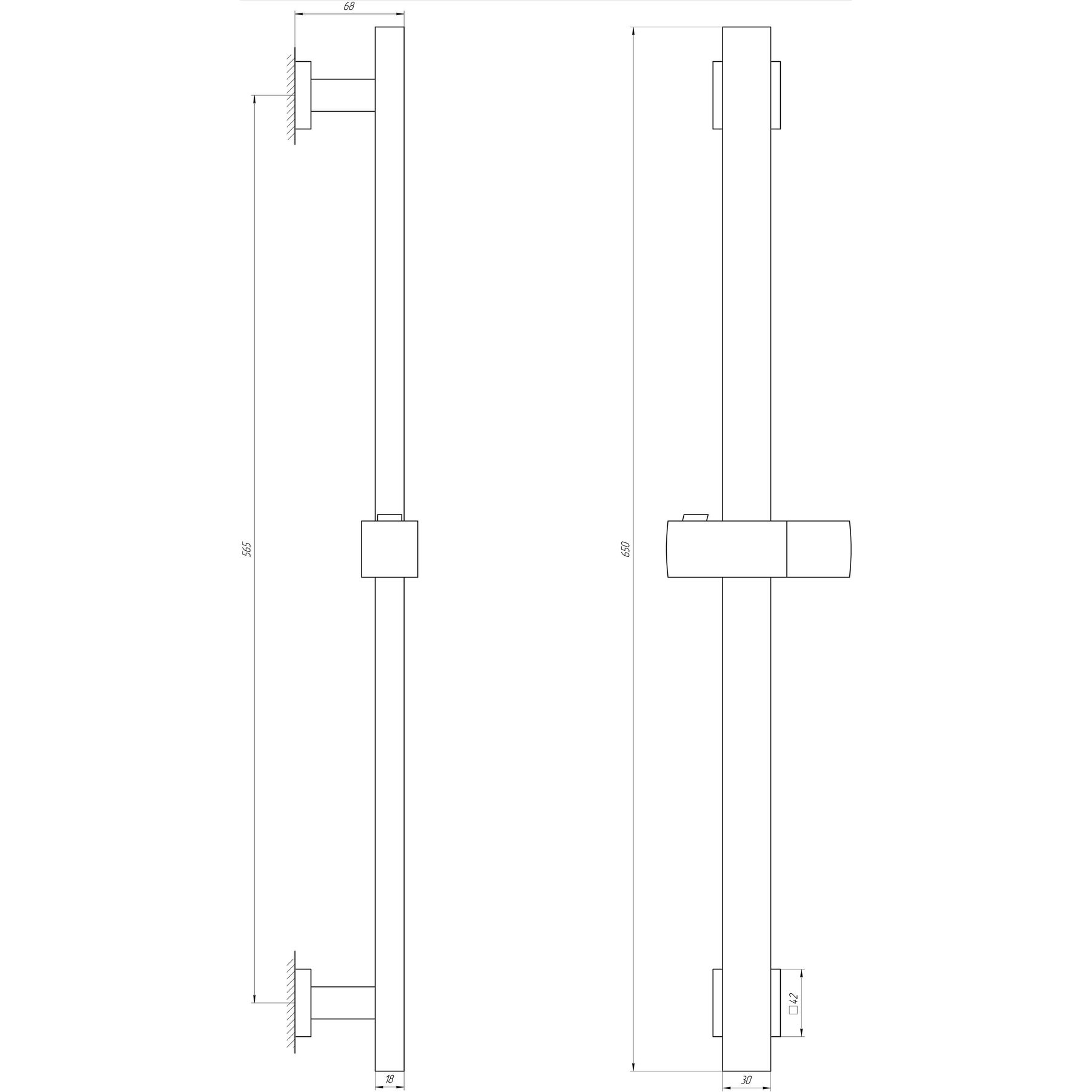 Душова стійка Globus Lux SUS-1108-BB - Image 6