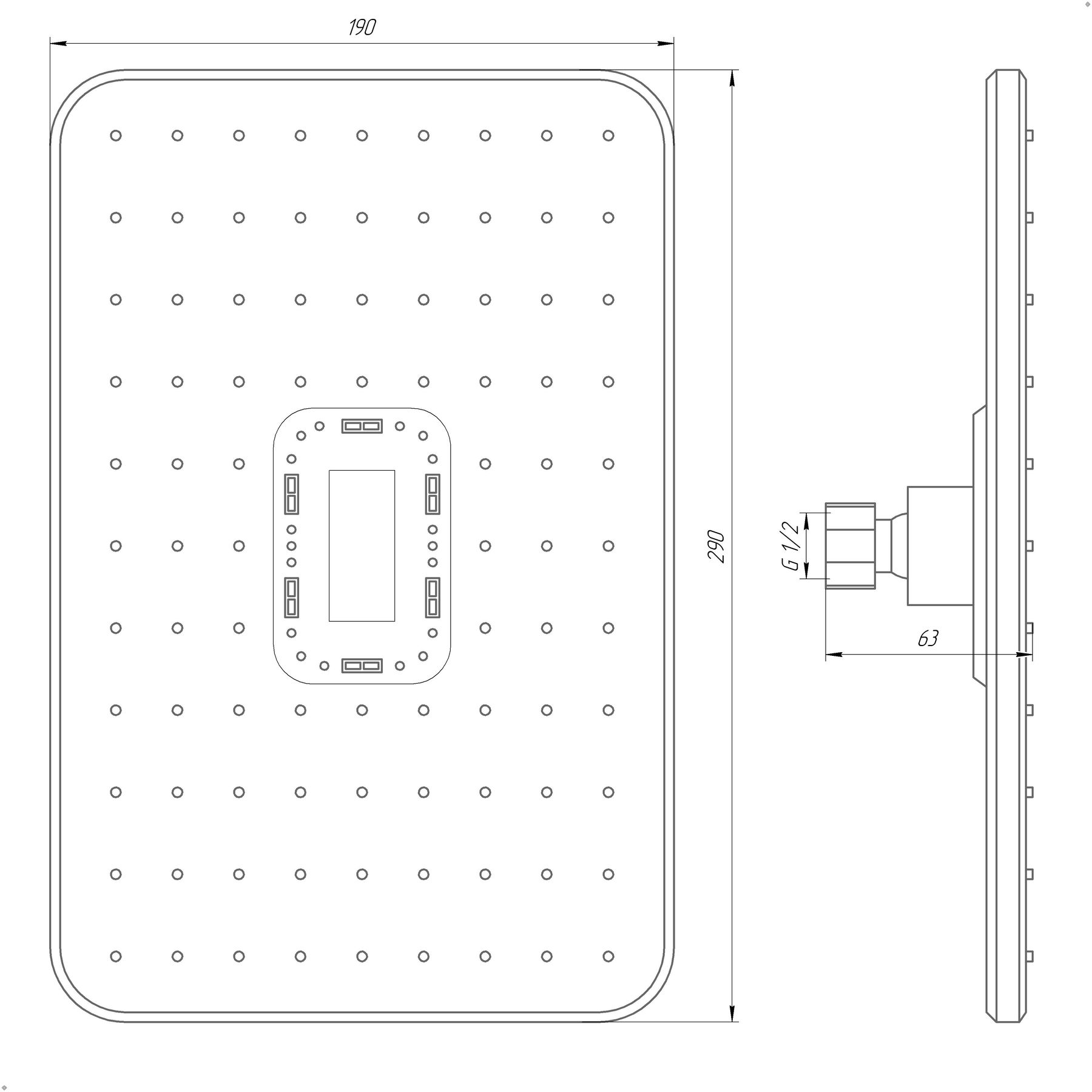 Душова лійка Globus Lux SD-003-30-00 - Image 6