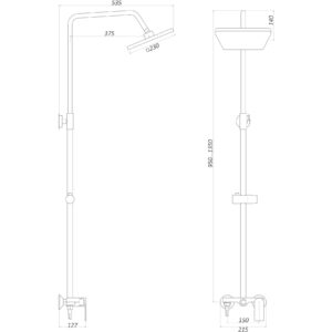 Душова система Globus Lux LAGUNA GLA-0005N - Image 6