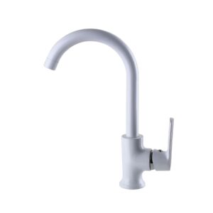 Змішувач для кухні Globus Lux Laguna GLA-0203SL-7-WHITE - Image 6