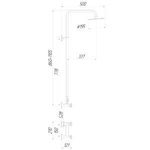 Душова система Globus Lux DUKAT SD4-SH-02 - Image 6