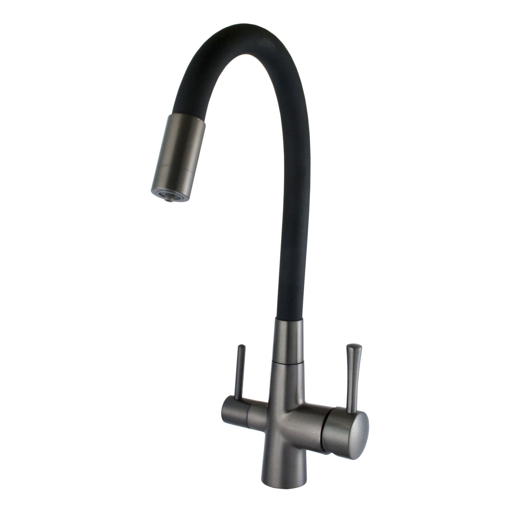 Змішувач для кухні під осмос Globus Lux LAZER GLLR-0903-11-GRAPHITE - Image 6