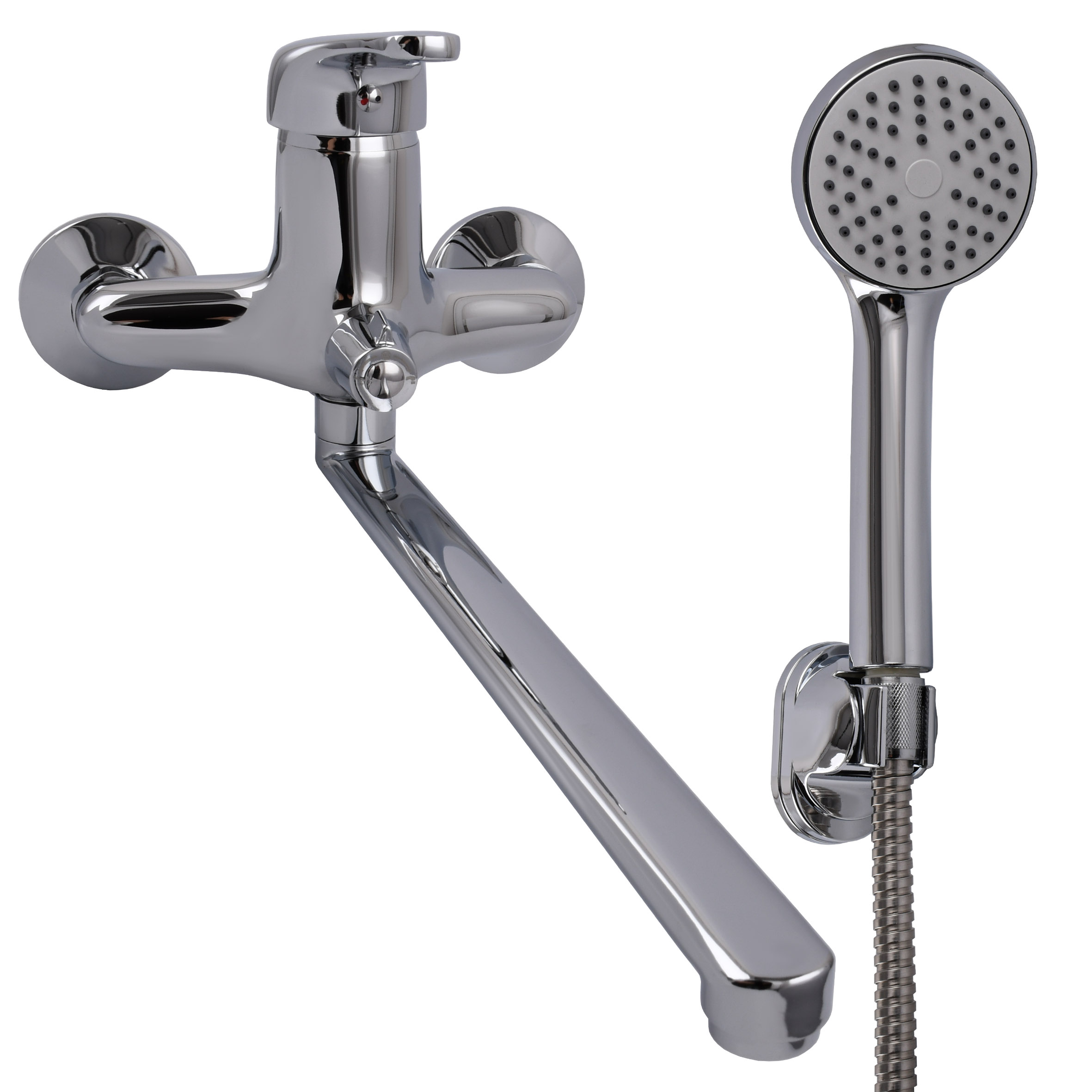 Змішувач для ванної Globus Lux Solly GLSO-0208 EURO латунь L350мм - Image 6