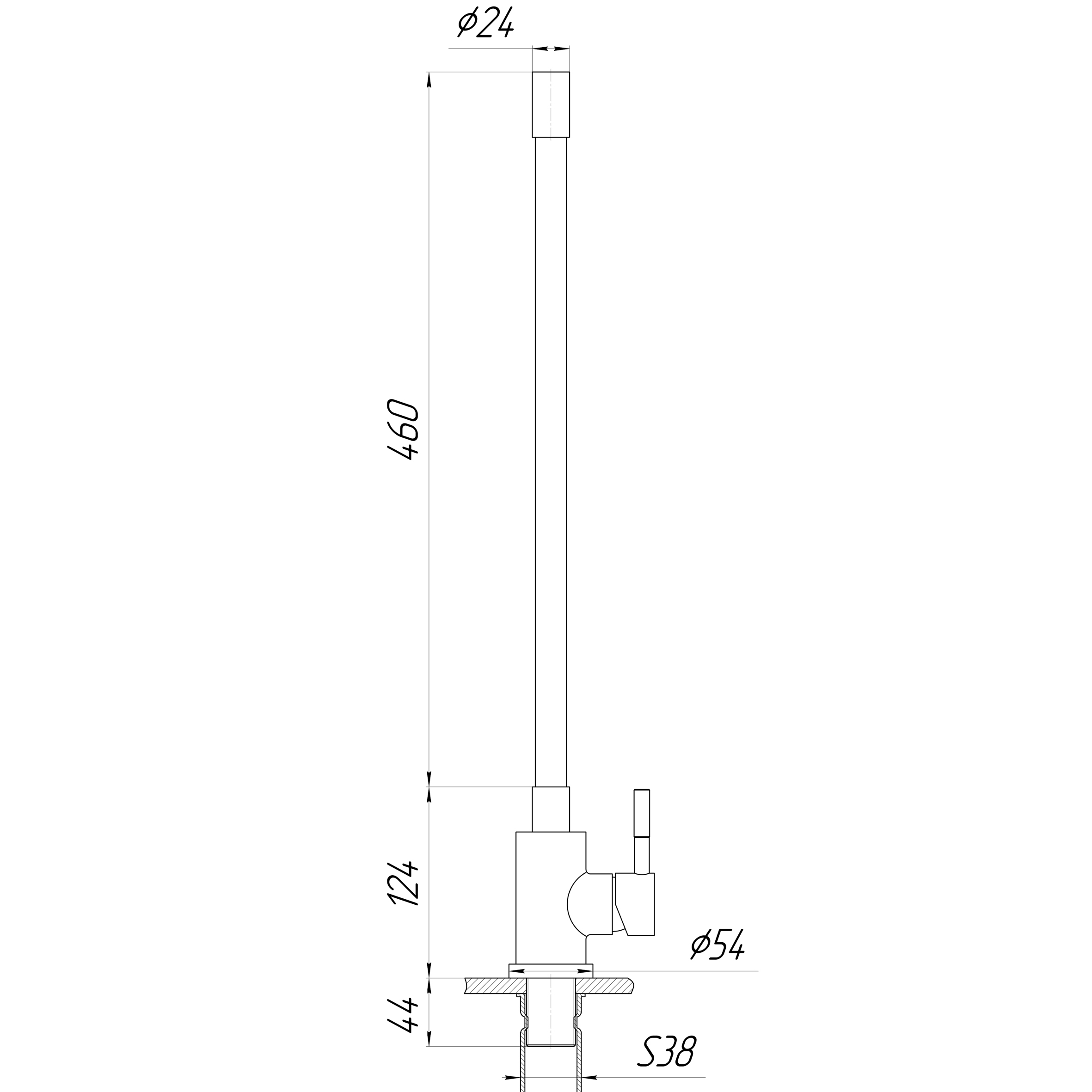 Змішувач для кухні Globus Lux ALPEN SBT1-203SB-BB - Image 6