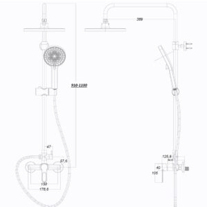 Душова система Globus Lux Dolly GLD-0005 - Image 6