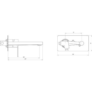 Змішувач для умивальника TOPAZ SARDINIA TS 08205-H20 - Image 6