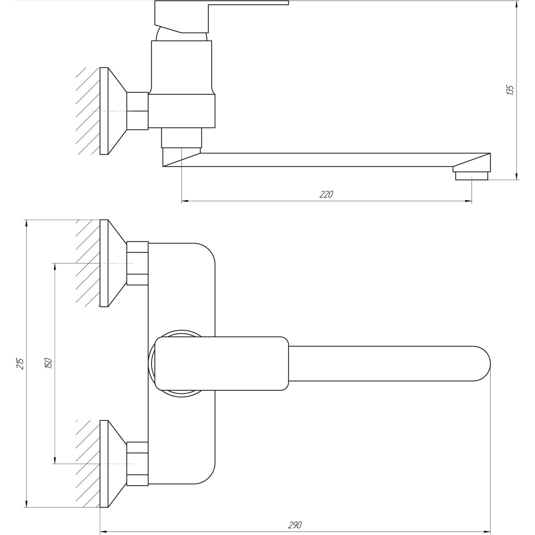 Змішувач для кухні Globus Lux Milano GLM-0104 - Image 6