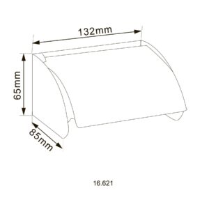 Диспенсер для туалетного паперу HOTEC 16.621 Stainless Steel - Image 7