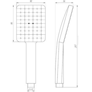 Душова лійка Globus Lux NS-002-BB - Image 7