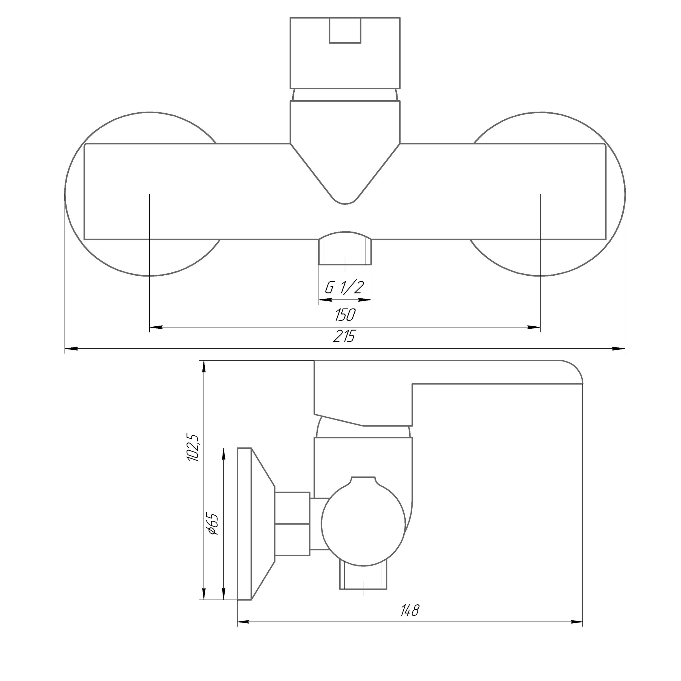 Змішувач для душу DOMINO PRESTIGE  DPS-105 - Image 7
