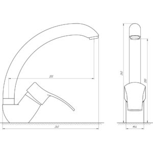 Змішувач для кухні Globus Lux QUEENSLAND GLQU-0103S - Image 7