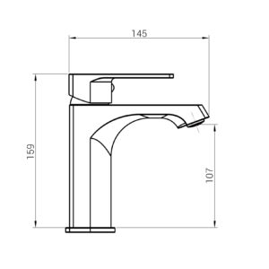 Змішувач для умивальника DOMINO Dionis DDD-222 - Image 7