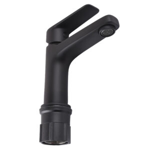 Змішувач для умивальника TOPAZ CAPRI TCA-15207-H44-BL картридж D25, H=140, шланги 45см - Image 7
