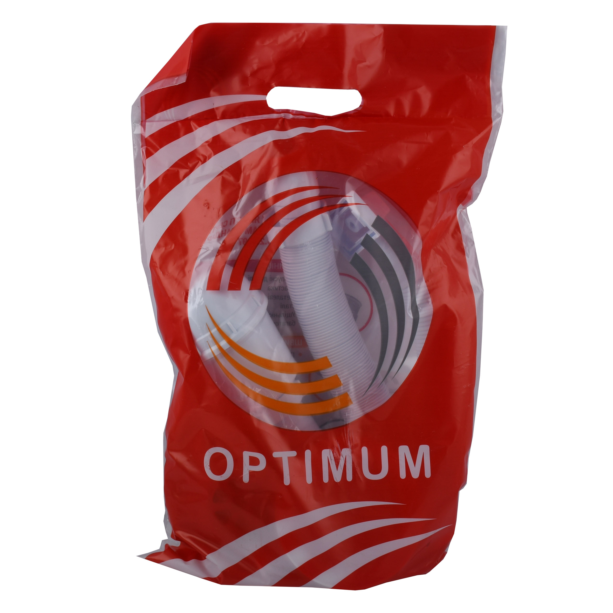 Сифон OPTIMUM 31/2″*40 для мийки з відведенням для прал маш, з прямокутним гнучким переливом та гнучкою трубою 40х40/50 OPTI  27343 - Image 7