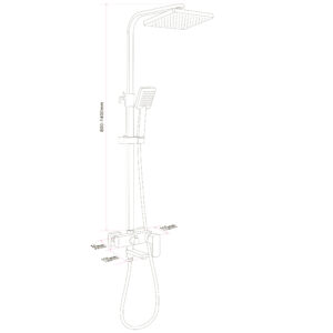 Душова система Globus Lux ALFA GLAL-1007 - Image 7
