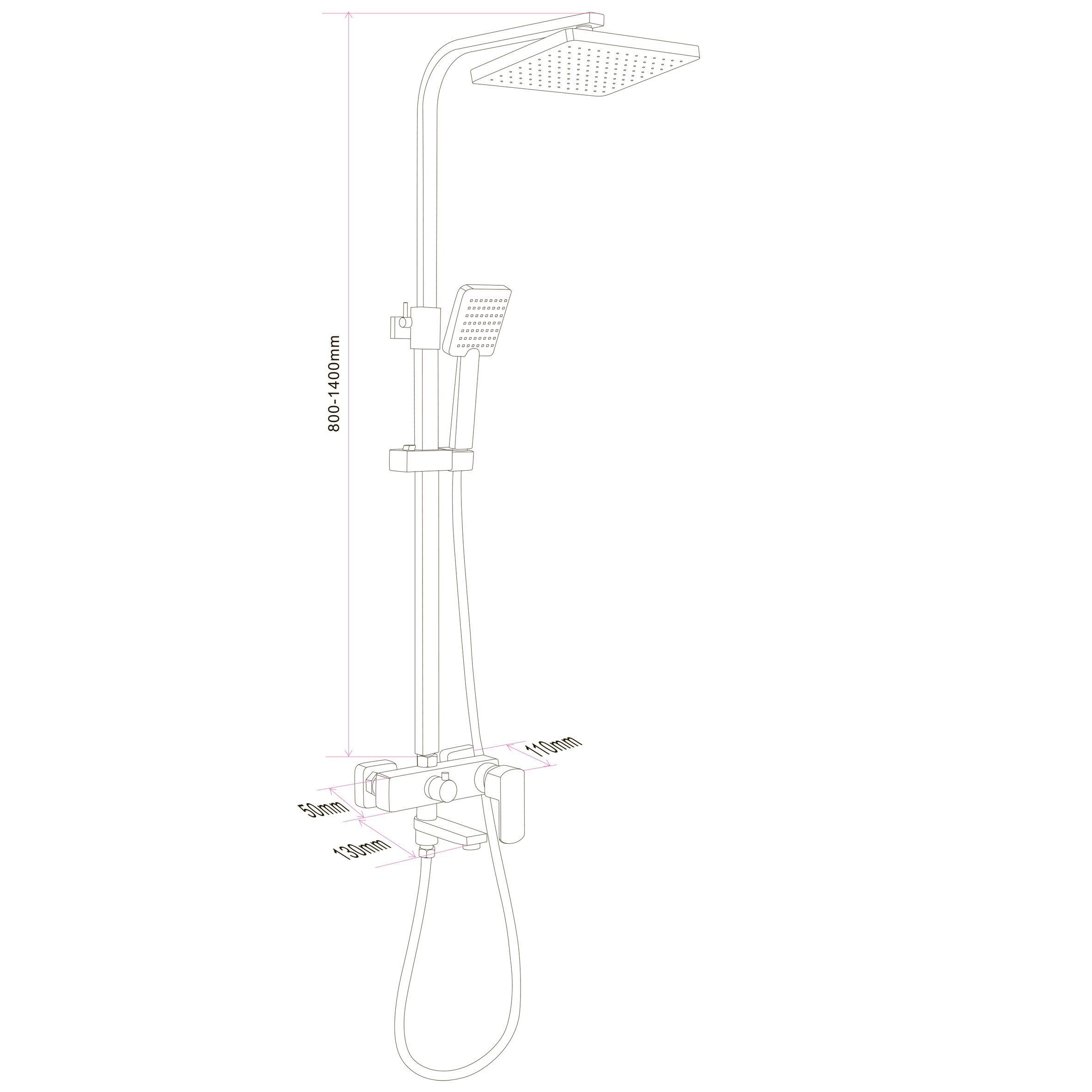 Душова система Globus Lux ALFA GLAL-1007 - Image 7