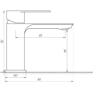 Змішувач для умивальника Globus Lux Ontario GLO-0101 - Image 7