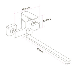 Змішувач для ванни Globus Lux ALFA GLAL-0208N - Image 8