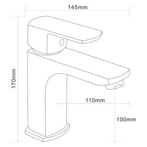 Змішувач для умивальника Globus Lux ALFA GLAL-0401 - Image 8