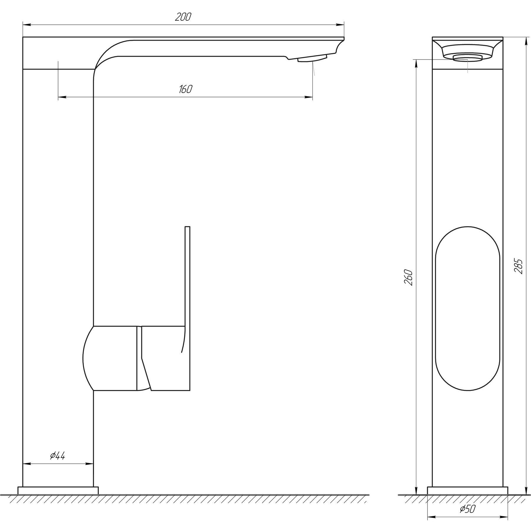 Змішувач для кухні Globus Lux Ontario GLO-0203L - Image 8