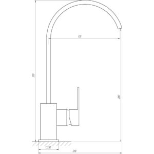 Змішувач для кухні Globus Lux Milano GLM-0203L - Image 9