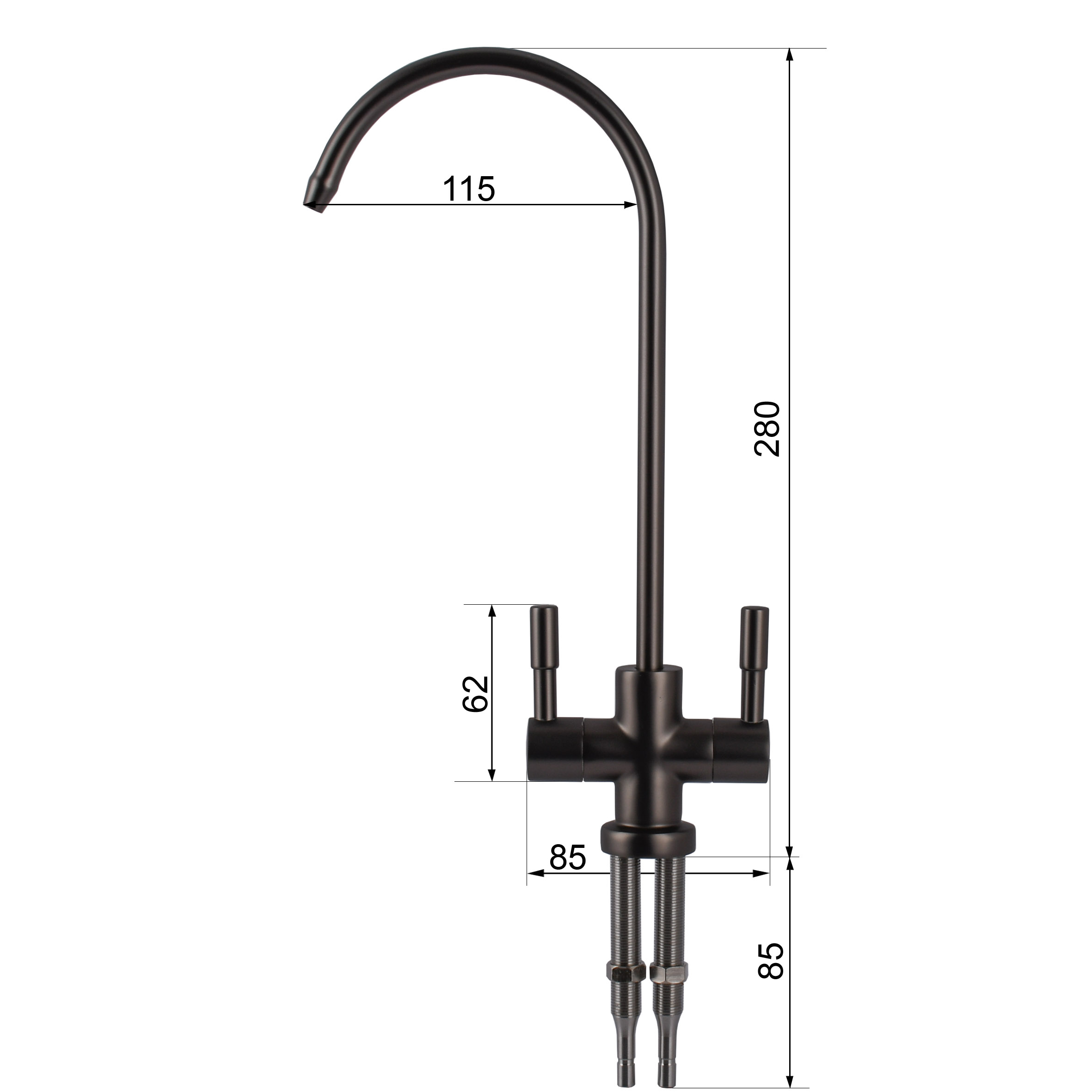 Кран для зворотнього осмосу Globus Lux Lazer GLLR-76A-00 - Image 9