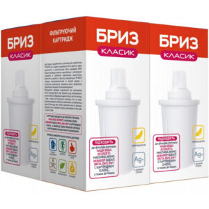 Картриджі Бриз Класик для BRITA, DAFI, BWT, ECOSOFT, Бриз 4шт - Image 2