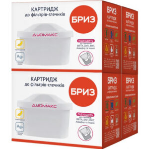 MAXTRA Бриз Дуомакс 4шт Картриджі для фільтра глечика - Image 2